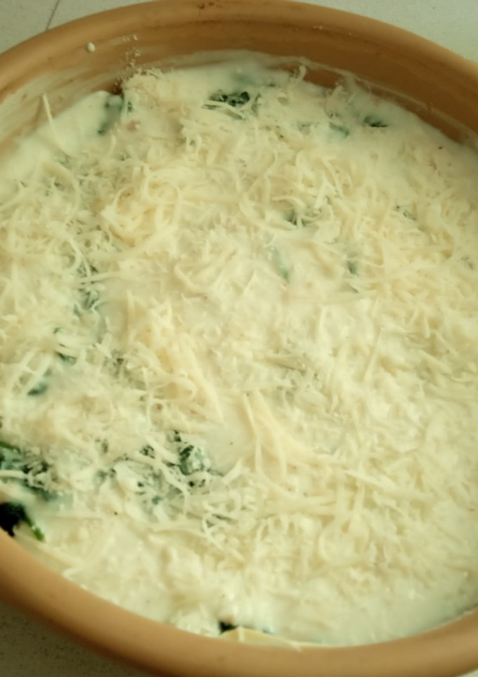 Una foto de Espinacas con bechamel 🍀