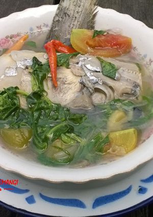 Foto resep Sup Kepala Ikan Kemangi
