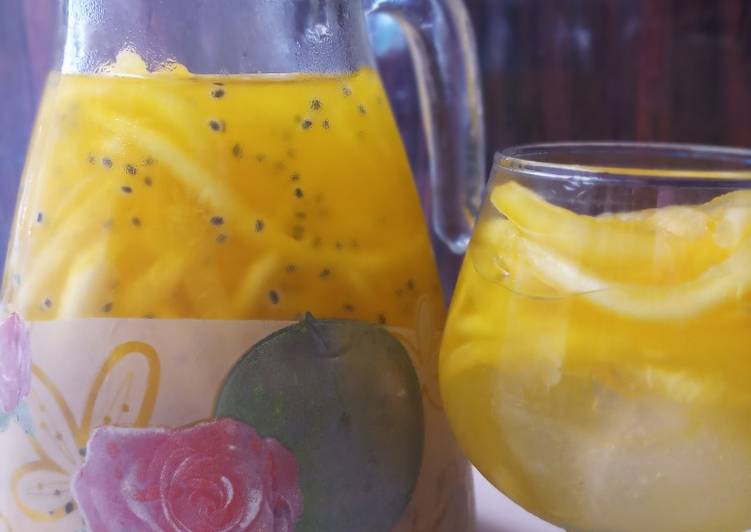 Cara termudah untuk Musim Gugur Di RumahEs Blewah Selasih Kelapa Muda *endeesssss* 