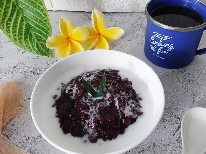 Cara Gampang Membuat Resep Bubur Ketan Hitam yang Menggugah Selera Anti Ribet, Lezat Sekali