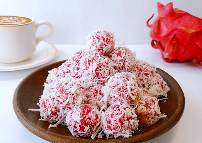 Klepon Buah Naga
