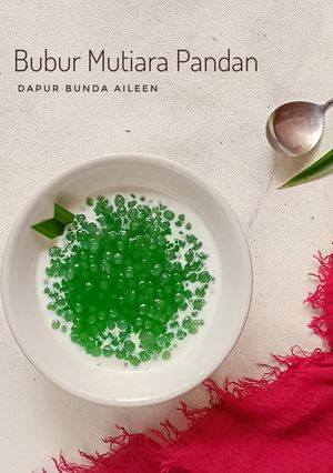 Foto resep Bubur Mutiara Pandan