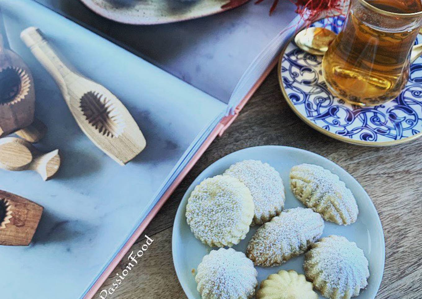 “Maamoul” biscuit fourrés aux pistaches, dates et pourquoi pas lemon curd@4PassionFood#clo