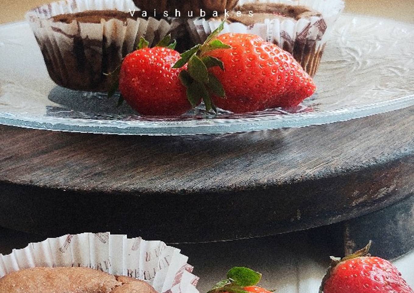 Raagi and Fruits Cupcakes