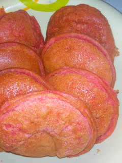 A picture of Red velvet Pancake.