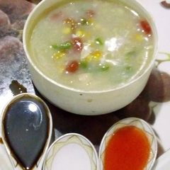A picture of Chicken Vegetables Soup.