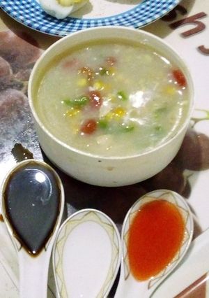 A picture of Chicken Vegetables Soup.