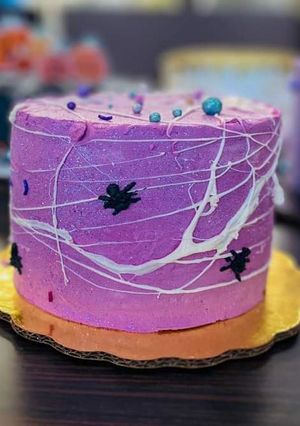 Una foto de Halloween cake 🕸️