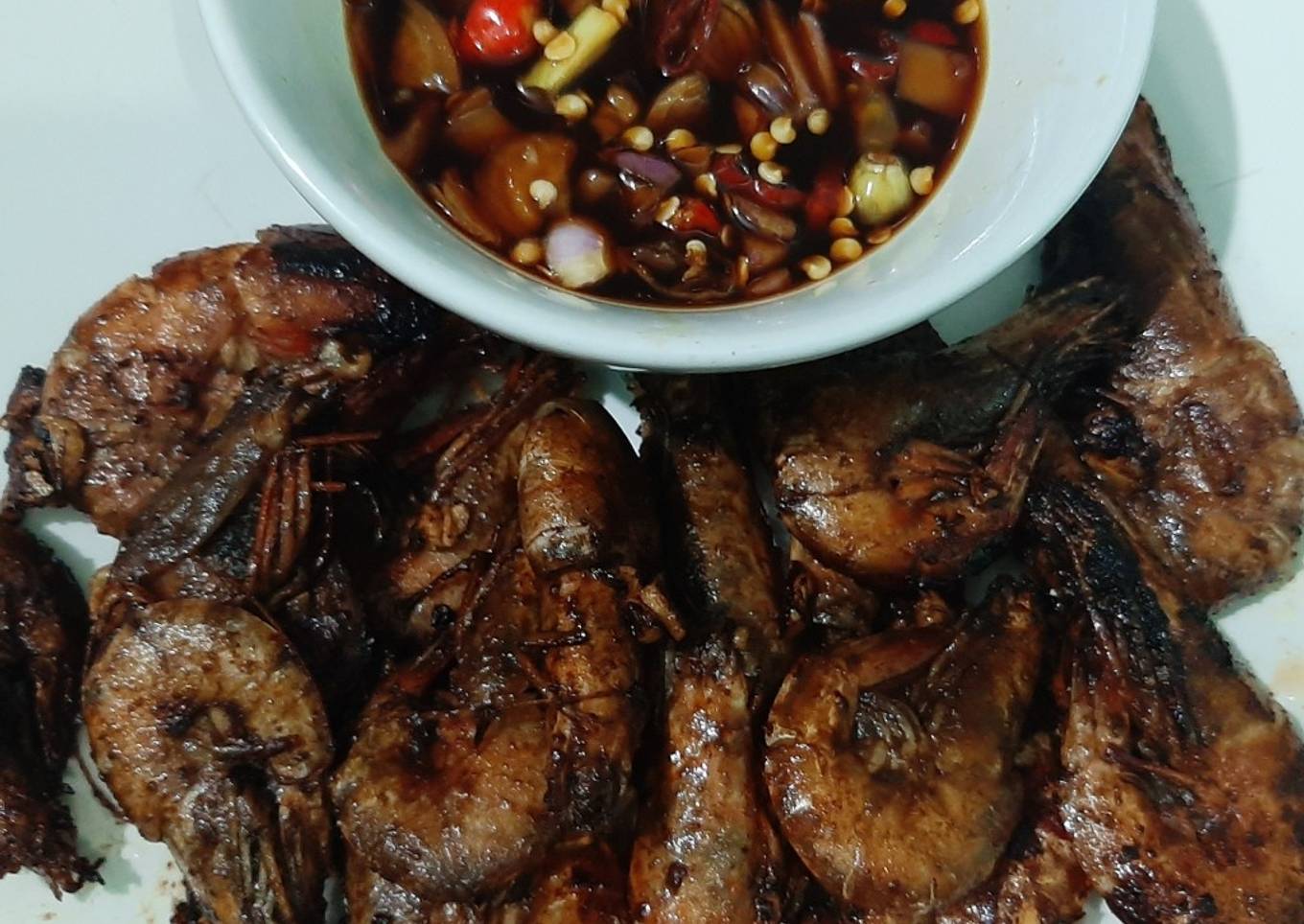 Udang Goreng Asam Jawa Saus Kecap ala RJ