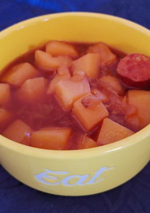 Una foto de Patatas a la Riojana