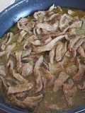 Ternera en salsa soja