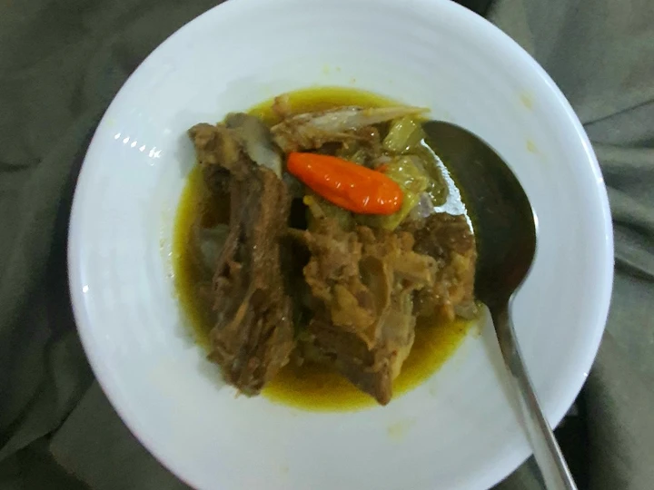 Langkah Mudah untuk Menyiapkan Resep Tongseng iga kambing yang Uenak Anti Ribet, Menggugah Selera