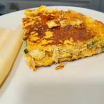 Spanish omelette with sweet potato