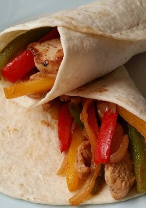A picture of Vickys Chicken Fajitas, GF DF EF SF NF.