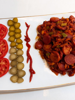 عکسی از دستور سوسیس بندری