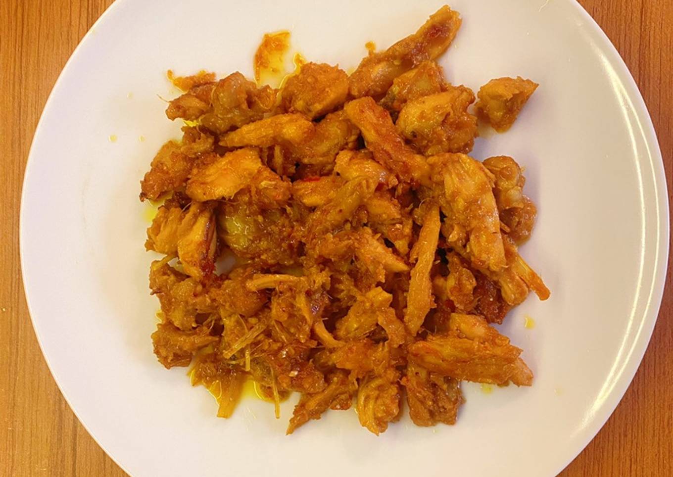 Ayam suwir mantapp gurih ⭐️⭐️⭐️⭐️⭐️