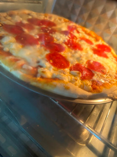 Una foto de Pizza casera