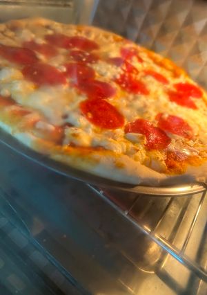 Una foto de Pizza casera