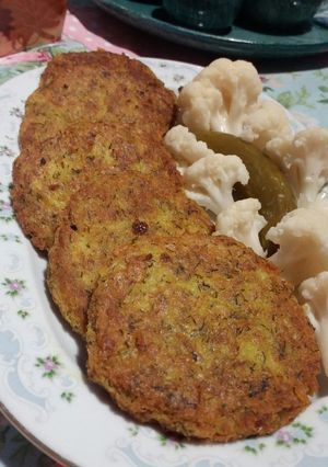 عکسی از دستور کتلت تن ماهی