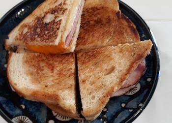 How To Serving Recipe Grilled cheese and ham Delicious How To Serving Recipe Grilled cheese and ham Delicious