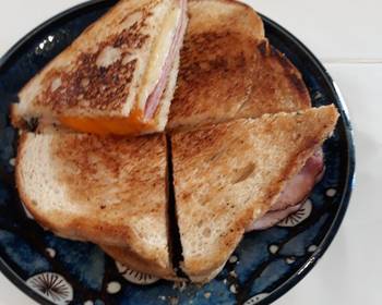 Ultimate, Prepare Grilled cheese and ham Most Delicious