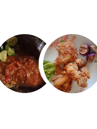 Cara Mudah Membikin Resep 82. Ayam goreng krispi sambal jeruk limau yang Lezat Sekali Anti Ribet, Bisa Manjain Lidah