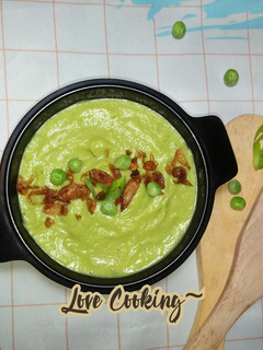 Foto resep Cream Soup Peas (Sup Krim Kacang Polong)