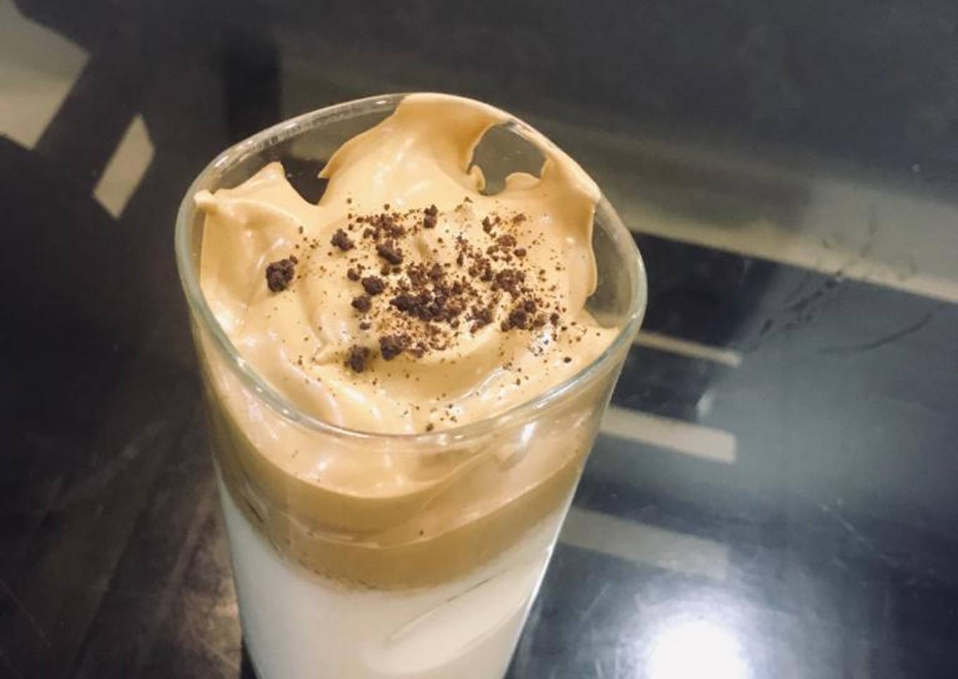 Dalgona coffee