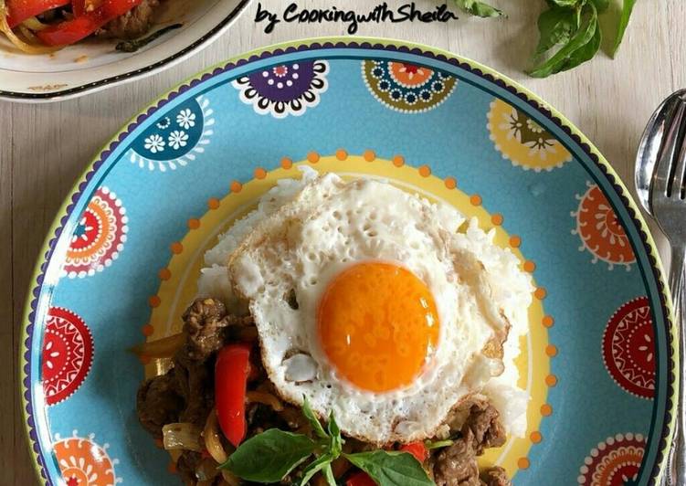 Thai Spicy Basil Beef