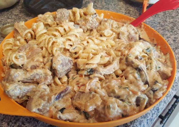 Recipe of Perfect Beef Stroganoff