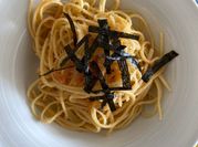 A picture of nori pasta