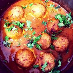 A picture of Paneer kofta.