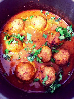A picture of Paneer kofta.