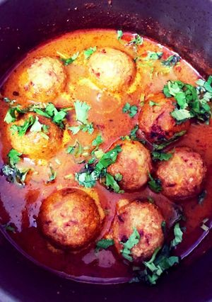 A picture of Paneer kofta.