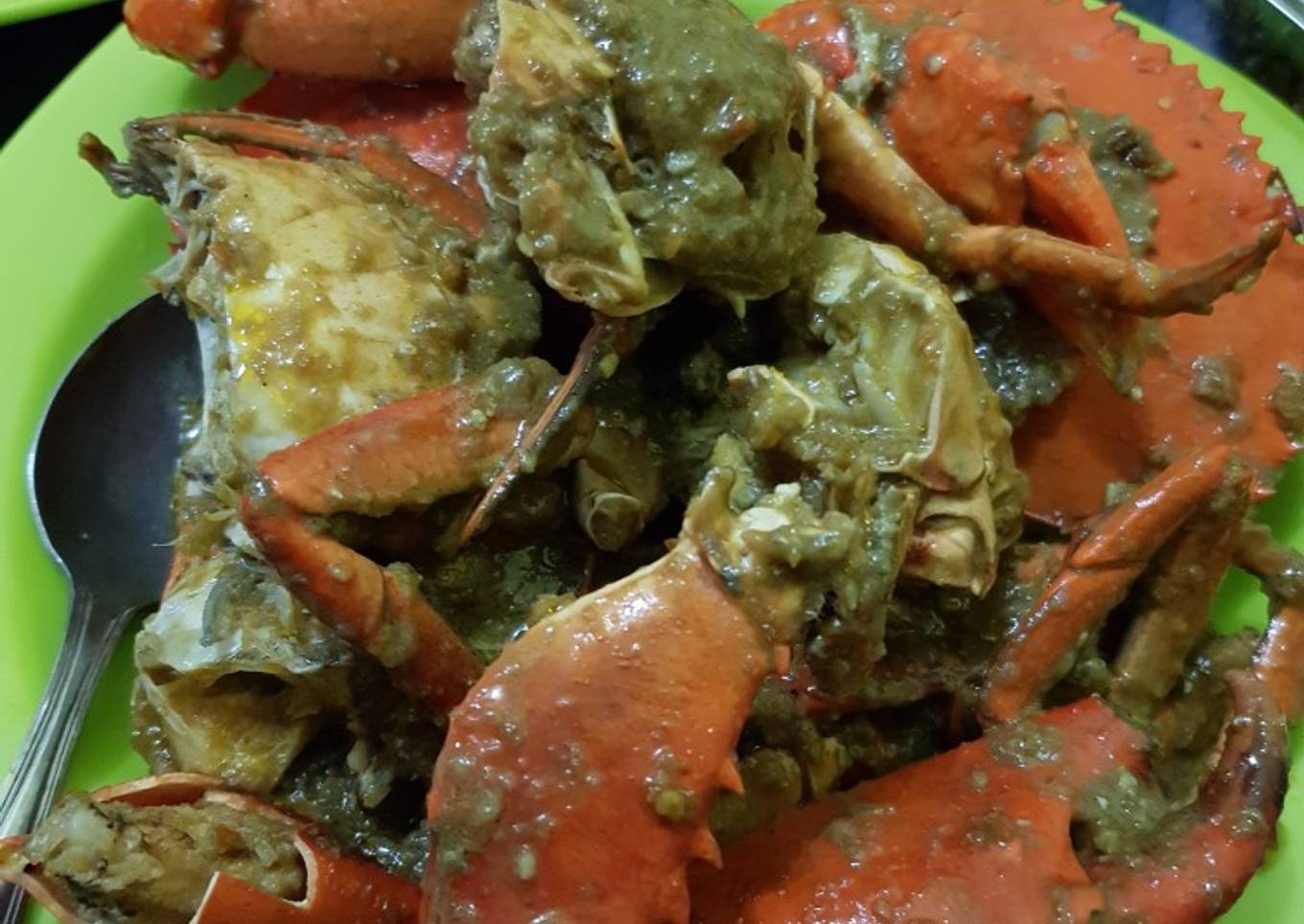 Rica rica kepiting pedas