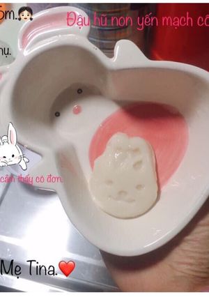Hình của món Đậu hũ non Yến mạch cô đơn.