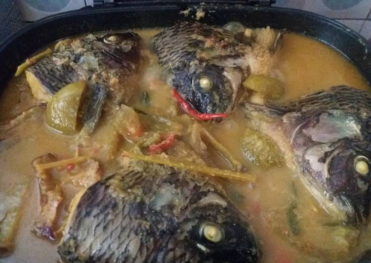 Cara mudah Menyiapkan MuJair bumbu kuning, Lezat Sekali
