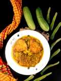 শসা দিয়ে রুই মাছ