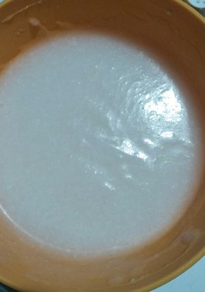 Foto resep Bubur Beras Putih Mpasi