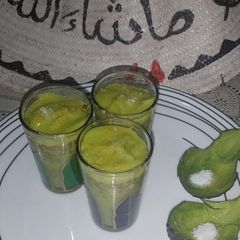 Avocado mousse A picture of Avocado mousse.