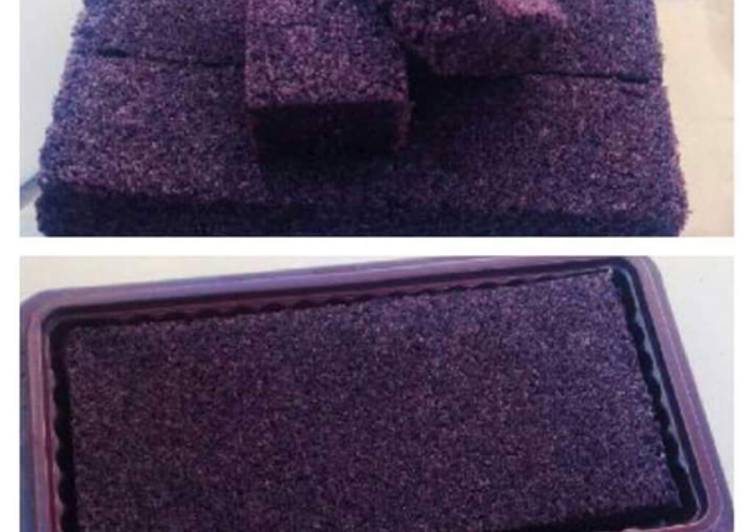 Anti Ribet, Buat Bolu ketan hitam kukus bunda pasti bisa