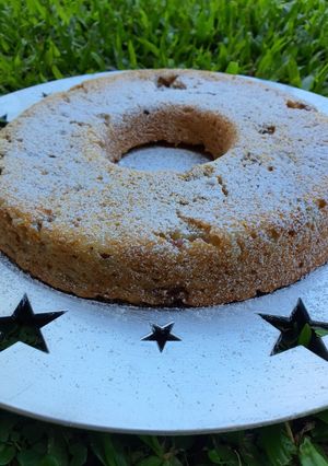Una foto de Budín de Banana y Manzana (Vegano) 🍎🍌🥧