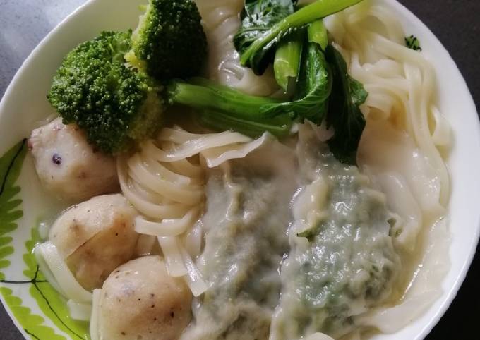 How To Make Fish Ball Udon Very Simple