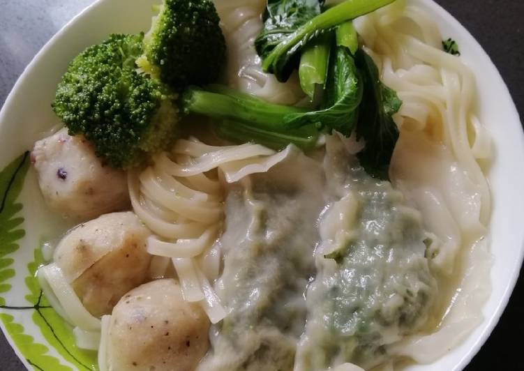 Recipe of Speedy Fish Ball Udon