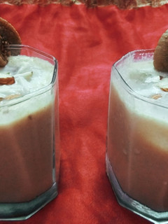A picture of Badam shake.