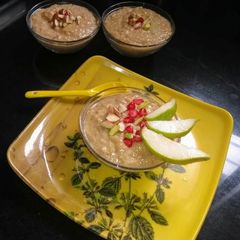 Oats kheer A picture of Oats kheer.