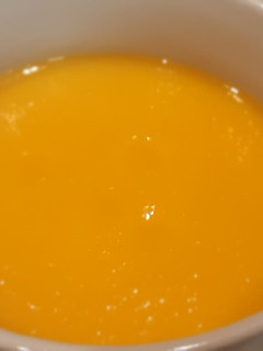 Una foto de Crema de calabaza saboría