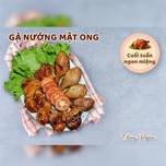 Hình của món Gà nướng mật ong (không dùng sốt ướp sẵn).