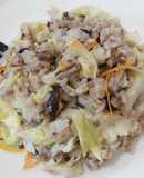 高麗菜飯-電鍋料理