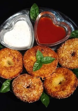 A picture of Potato Donuts.